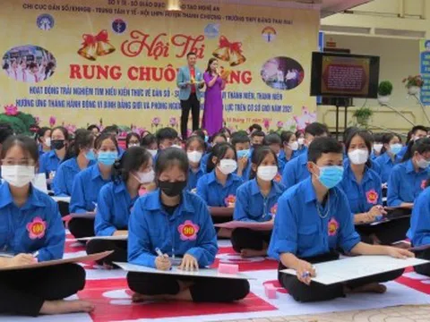 Nghệ An: Phòng chống thuốc lá nằm trong chuỗi hoạt động giáo dục đạo đức, lối sống