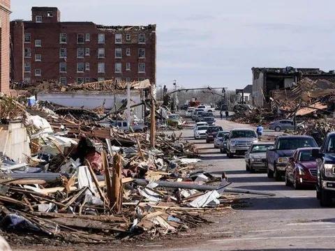 Việt Nam gửi điện chia buồn đến Mỹ sau trận lốc lịch sử