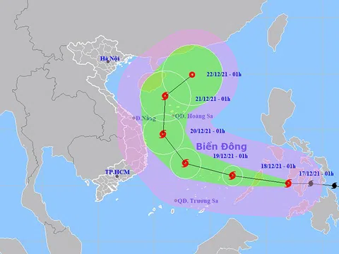 Thời tiết ngày 17/12: Bắc Bộ và Bắc Trung Bộ trời rét, sóng lớn và mưa dông trên biển