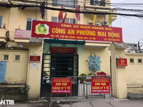 Hà Nội tạm phong tỏa trụ sở công an phường có 4 ca dương tính SARS-CoV-2