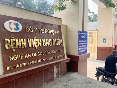 Thông tin gói thầu hơn 2,8 tỉ đồng giữa Bệnh viện Ung bướu Nghệ An và công ty Việt Á