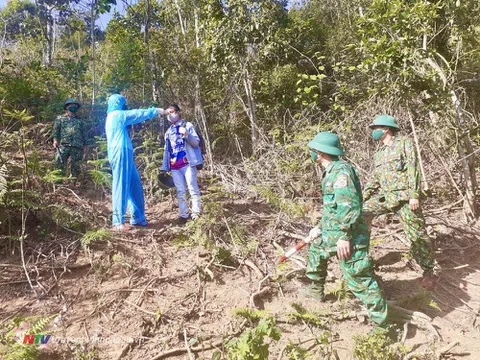 Bộ đội Biên phòng Nghệ An phát hiện xử lý 1 đối tượng nhập cảnh trái phép từ Lào về Việt Nam