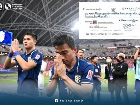 Thái Lan được thưởng gần 7 tỷ đồng sau khi vào chung kết AFF Cup