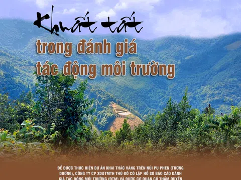 Nghệ An: Khuất tất trong đánh giá tác động môi trường của Dự án khai thác vàng trên núi Pu Phen