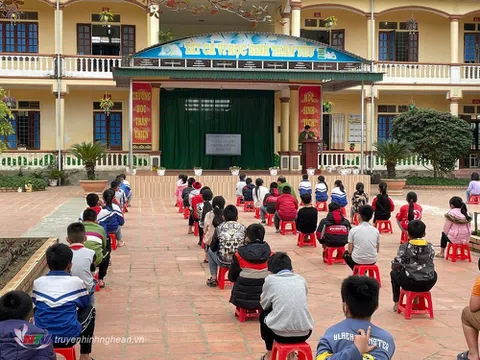 Nghĩa Đàn: Tuyên truyền phòng, chống pháo nổ cho học sinh Tiểu học