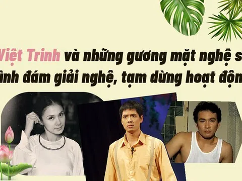 Việt Trinh và những gương mặt nghệ sĩ đình đám giải nghệ, tạm dừng hoạt động