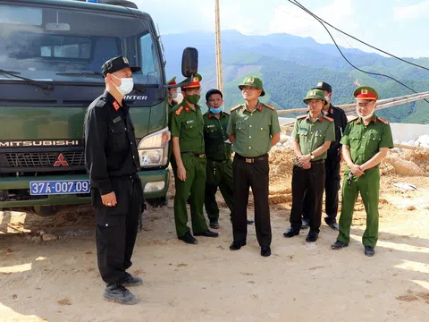 Công an Nghệ An: Không khoan nhượng với tội phạm liên quan đến khoáng sản