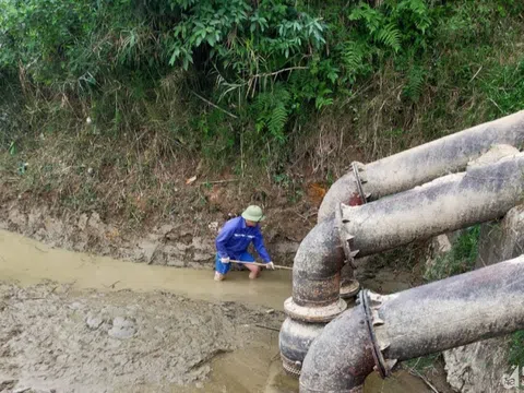 Nghệ An: Nước sông Lam xuống thấp, nguy cơ thiếu nước sản xuất vụ Xuân