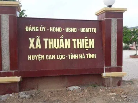 Hà Tĩnh: Bí thư, Chủ tịch xã "bay ghế" vì để cán bộ thôn tự do cho dân thuê mượn đất