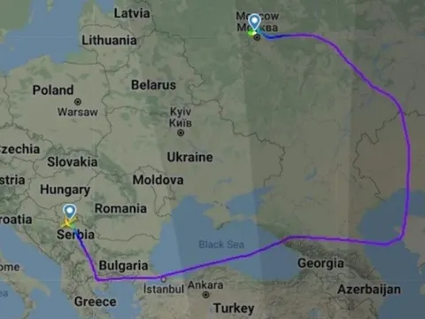 Xung đột Nga-Ukraine khiến các tuyến đường hàng không quốc tế thay đổi mạnh