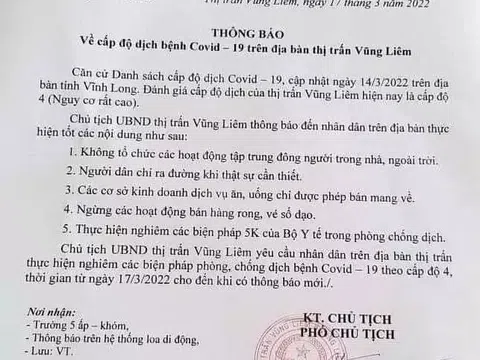 Thu hồi văn bản "người dân chỉ ra đường khi thực sự cần thiết"