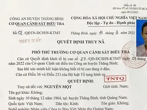 Truy nã nhân viên bảo hiểm ôm tiền của khách bỏ trốn