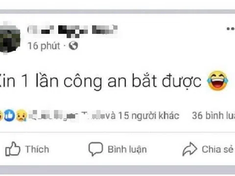 "Xin 1 lần công an bắt được", nam thanh niên "cầu được ước thấy"