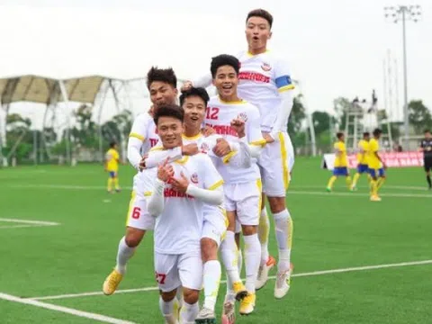 U19 SLNA ra quân thuận lợi tại giải U19 Quốc gia