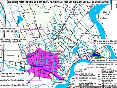 Dự án chống ngập úng TP. Vinh hơn 4.500 tỷ sẽ khởi công trong quý 4/2022