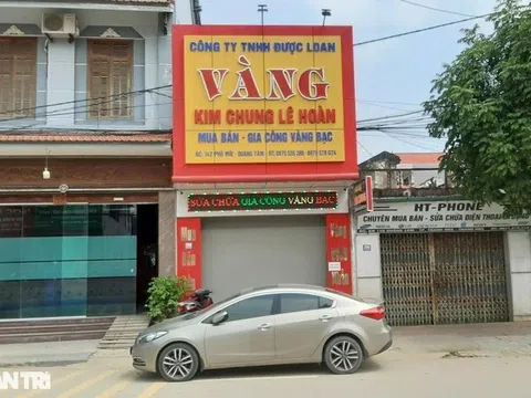 Tên cướp mang theo dao, súng giả thua nữ chủ tiệm vàng