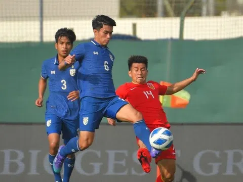 U23 Thái Lan thua Trung Quốc 2-4