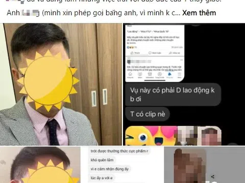 Phốt nửa đêm nóng "bỏng tay": Thầy giáo trường ĐH nổi tiếng bị bạn gái tố có hành vi gạ tình, chat sex, gửi video nhạy cảm?