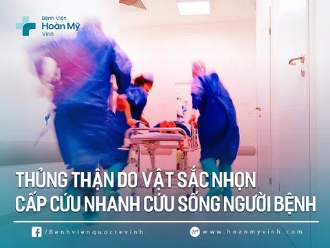 Nghệ An: Thủng thận do vật sắc nhọn – Cấp cứu nhanh cứu sống người bệnh