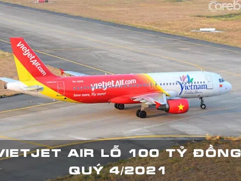 Vietjet Air lỗ 100 tỷ đồng quý cuối năm