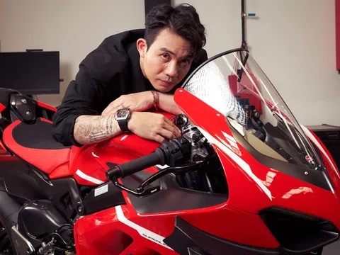 Đại gia Minh Nhựa tậu siêu mô tô Ducati gần 6 tỷ đồng, độc nhất vô nhị tại Việt Nam