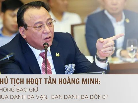 Hành trình từ "chạy" taxi đến bất động sản xa xỉ của Chủ tịch Tân Hoàng Minh và lời hứa không bao giờ ''mua danh ba vạn, bán danh ba đồng''