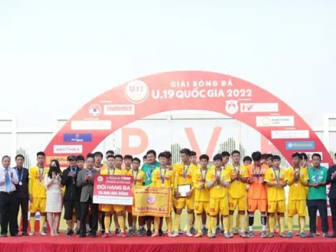 Không vô địch, SLNA vẫn thắng lớn ở giải U19 Quốc gia 2022