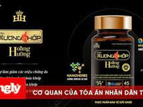 Công ty dược phẩm Hoàng Hường bị phạt 65 triệu đồng vì vi phạm quảng cáo