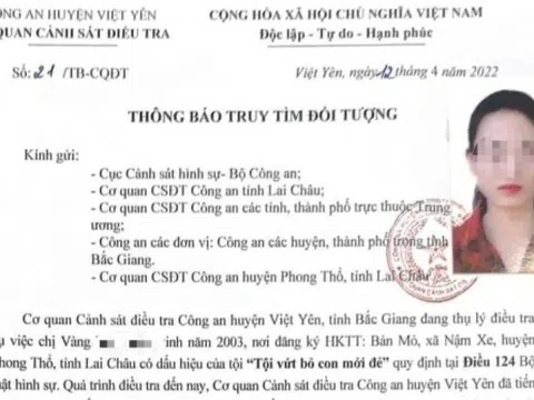 Truy tìm cô gái trẻ vứt con mới đẻ ở nhà vệ sinh khiến bé tử vong