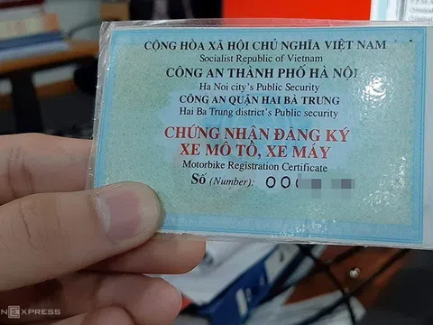 Công an xã có thể cấp đăng ký xe máy