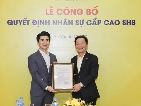 Con trai bầu Hiển ứng cử vào Hội đồng quản trị SHB