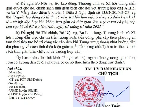 Giáo viên mầm non ở Nghệ An "bỗng dưng" bị cắt lương hưu: Văn bản chồng chéo