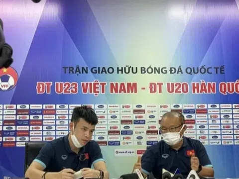 Thầy Park né tránh câu hỏi mục tiêu vô địch SEA Games vì đội tuyển U23 còn nhiều vấn đề cần cải thiện