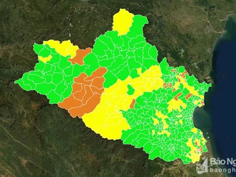 Nghệ An không còn xã nào thuộc vùng đỏ, 323 xã trở về trạng thái bình thường mới