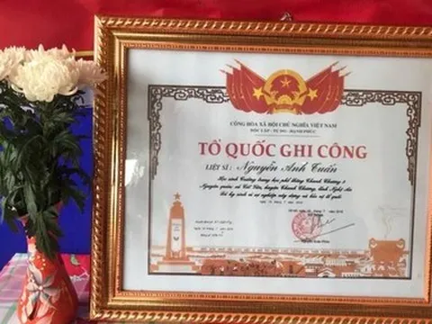 Đề nghị cấp bằng "Tổ quốc ghi công" cho hơn 200 liệt sĩ