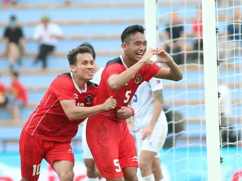 Thảm bại 0-4 trước U23 Indonesia, U23 Philippines chính thức bị loại ở SEA Games 31