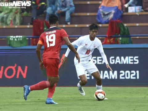 Thắng đậm U23 Myanmar, U23 Indonesia tạm chiếm ngôi đầu của U23 Việt Nam