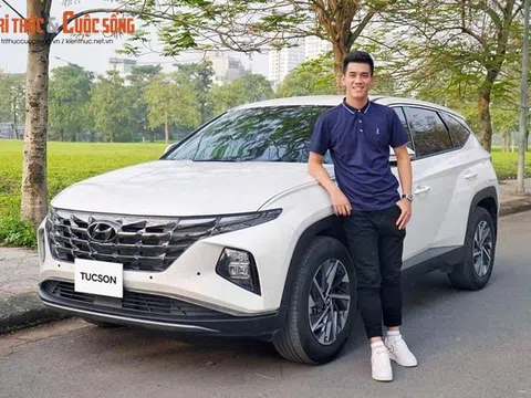 "Bỏ" Mercedes-Benz C200 tiền tỷ, Tiến Linh U23 tậu Hyundai Tucson