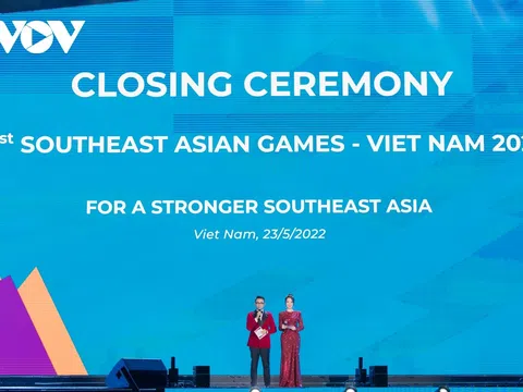 Toàn cảnh lễ bế mạc SEA Games 31