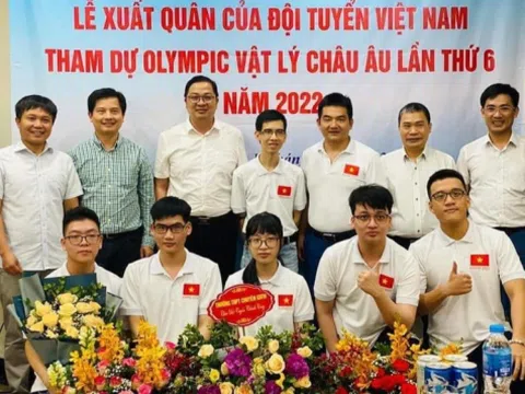 Việt Nam giành 3 Huy chương Olympic Vật lý châu Âu