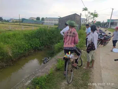 Nghệ An: Phát hiện người đàn ông tử vong dưới mương nước sau chầu nhậu