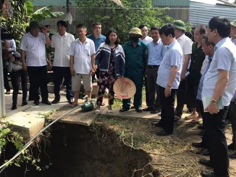 Liên tục xuất hiện hố tử thần ở Nghệ An: Vì sao sở, ngành xử lý nửa vời?