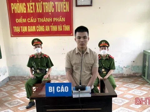 Hà Tĩnh: Tàng trữ ma túy, thanh niên lãnh 69 tháng tù giam