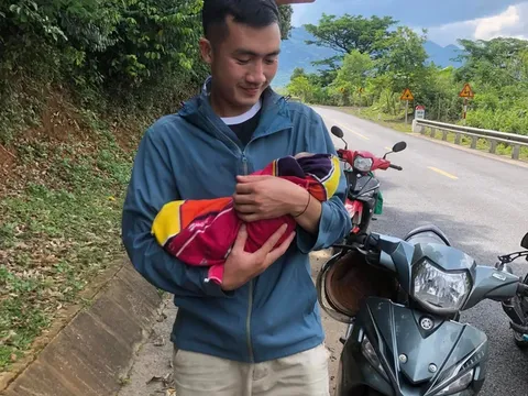 Trung uý công an Nghệ An đỡ đẻ cho sản phụ bên đường: Giúp theo bản năng, chưa có kinh nghiệm!