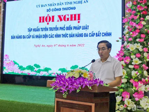 Nghệ An: Tập huấn nhận diện các hình thức bán hàng đa cấp bất chính