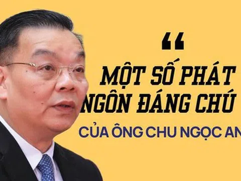 Những phát ngôn đáng chú ý của ông Chu Ngọc Anh trong gần 2 năm ngồi ghế Chủ tịch Hà Nội