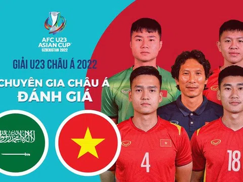 Các chuyên gia châu Á: "Cơ hội thắng của U23 Việt Nam rất thấp"