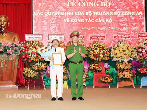 Chân dung thiếu tướng Nguyễn Sĩ Quang tân GĐ CA tỉnh Đồng Nai