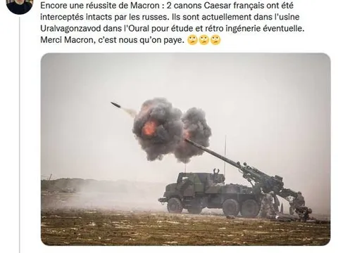 Nghi vấn: Lính Ukraine bán pháo tự hành Caesar cho Nga?