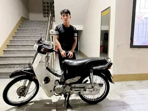 Hà Tĩnh: Bắt giữ đối tượng trộm xe máy mang đi bán để tiêu xài cá nhân